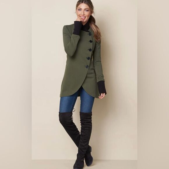 #143 BOUTIQUE Over Knee Micro Suede Fitted Boots - Picture 1 of 8